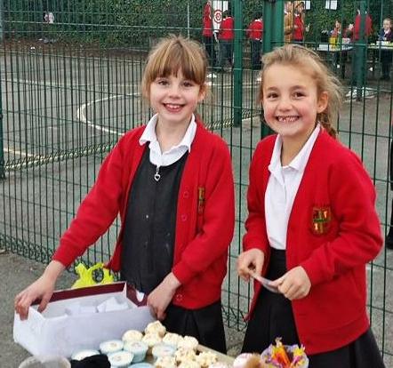 Lauren and Izzy raise funds for DGS