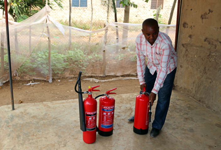 New Fire Extinguishers for DGS
