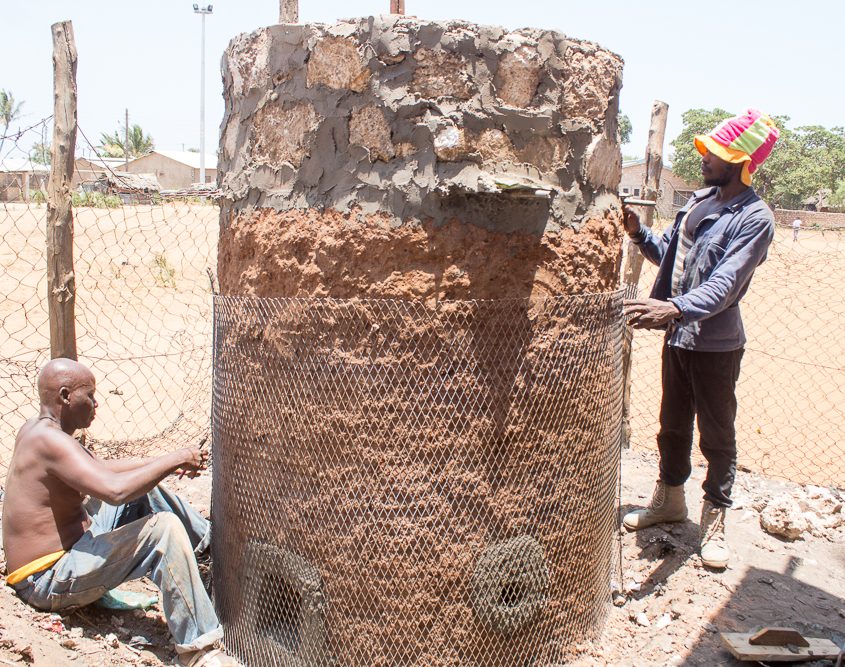 Building the incinerator