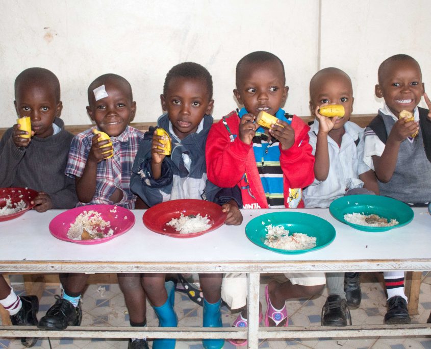Special Treat of Bananas for all the DGS children