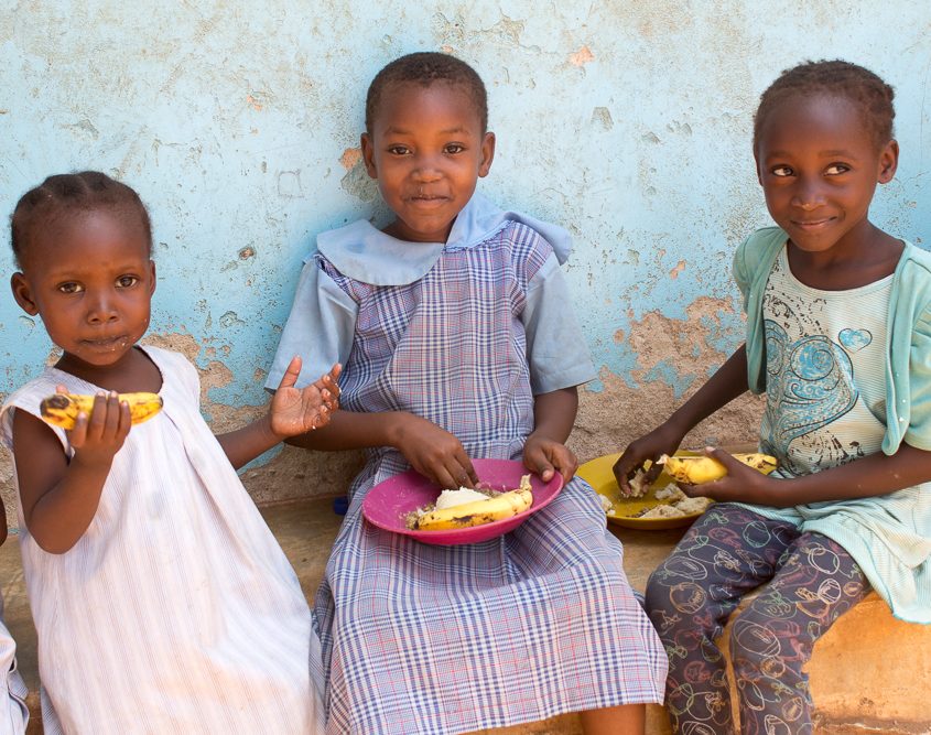 Special Treat of Bananas for all the DGS children