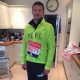 Mike Hamlett ready for the London Marathon