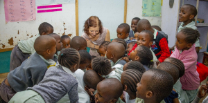 Trustee Stephanie Donaldson Visits Destiny Garden School