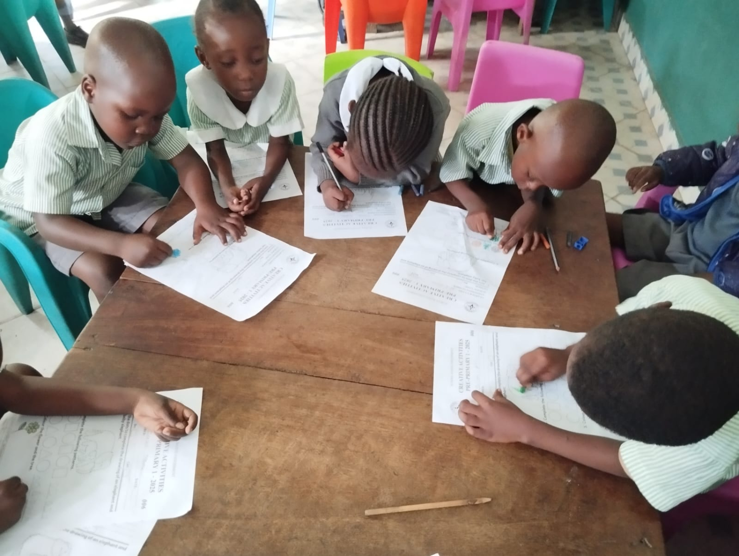 End-Term Exams for Our Young Learners at Destiny Garden School End-Term Exams for Our Young Learners at Destiny Garden School