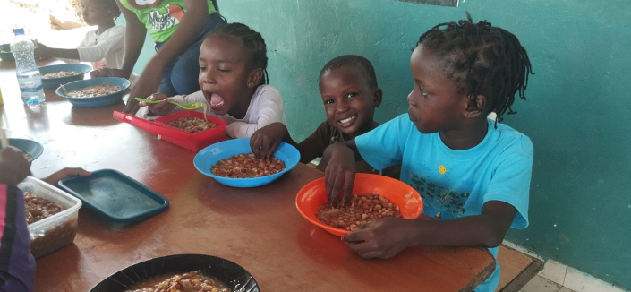 Holiday feeding programme at Destiny garden School Kenya Mombasa Holiday feeding programme at Destiny garden School Kenya Mombasa